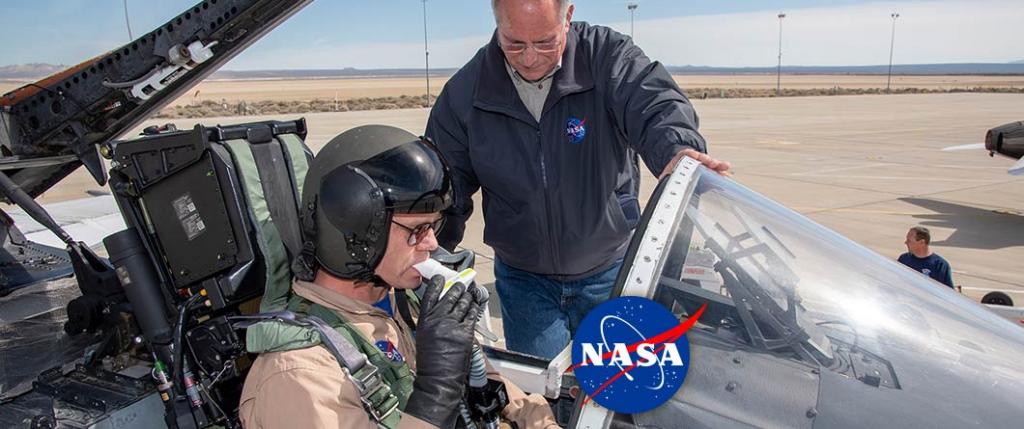 NASA проводит комплексные летные исследования, чтобы выяснить, как пилоты дышат, чтобы им было безопаснее летать