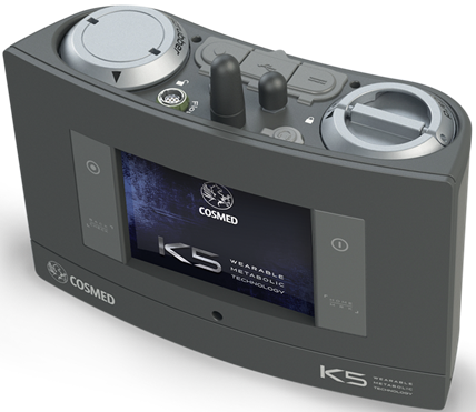 Cosmed выпускает в серийное производство новую модель носимого метаболографа – модель K5