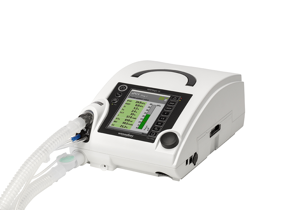 Аппарат для инвазивной и неинвазивной вентиляции легких Loewenstein Medical VENTIlogic LS